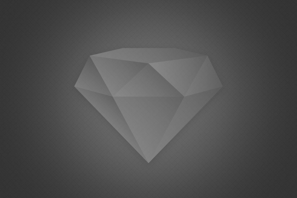 A diamond is shown in this picture.