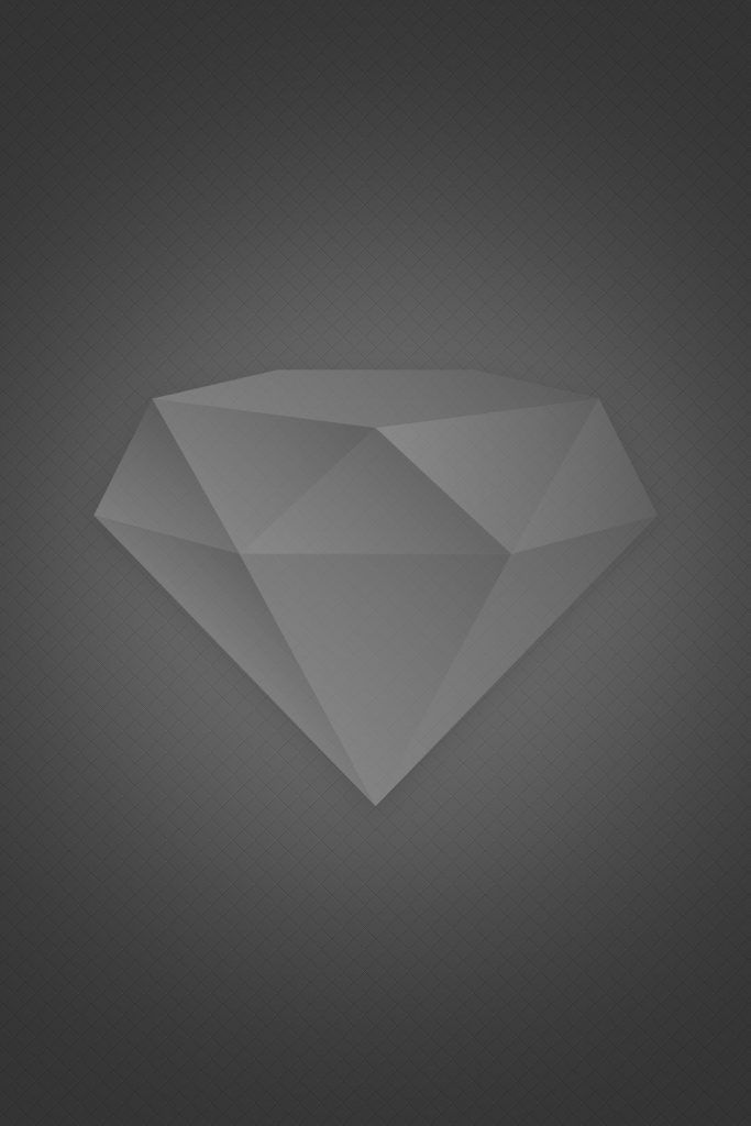 A diamond is shown in this picture.