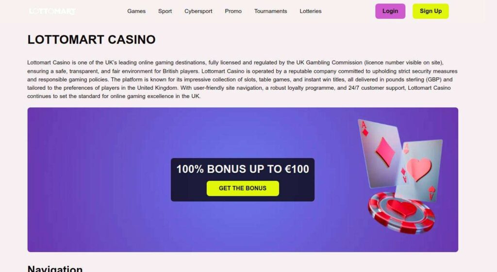 Online casino promotion with bonus offer.