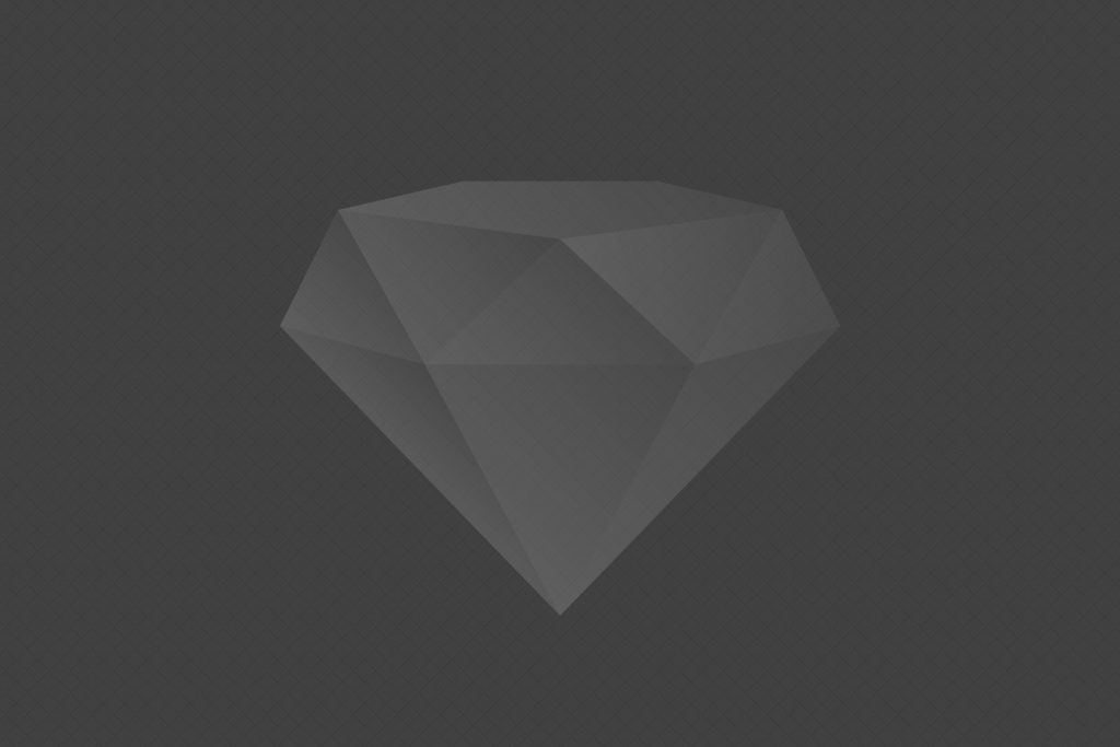 A diamond is shown in this picture.